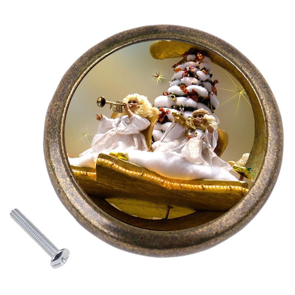 Max Drawer Cabinet Wardrobe Door Pull Handle Knobs Christmas Decor 36x25mm 5 - Aladdin Shoppers