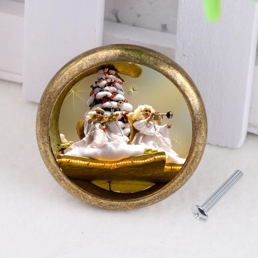 Max Drawer Cabinet Wardrobe Door Pull Handle Knobs Christmas Decor 36x25mm 5 - Aladdin Shoppers