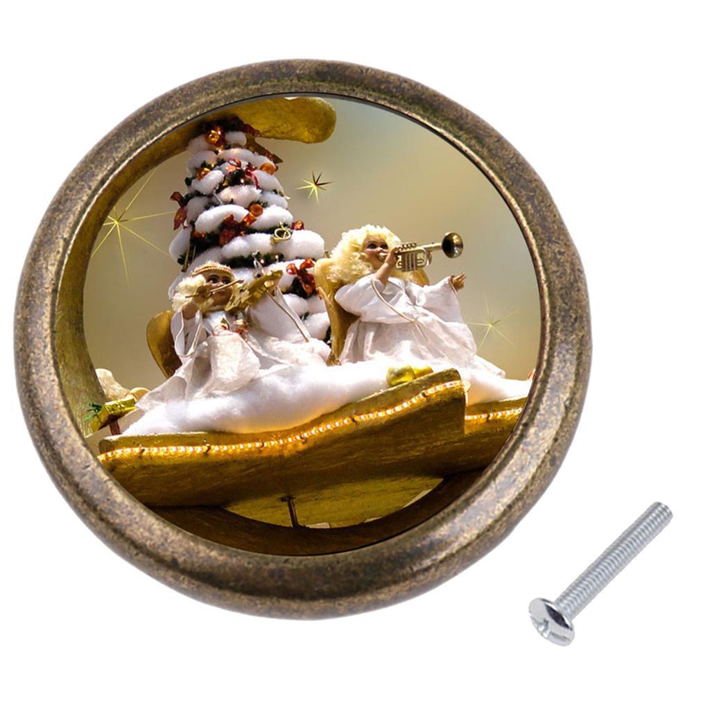 Max Drawer Cabinet Wardrobe Door Pull Handle Knobs Christmas Decor 36x25mm 5 - Aladdin Shoppers