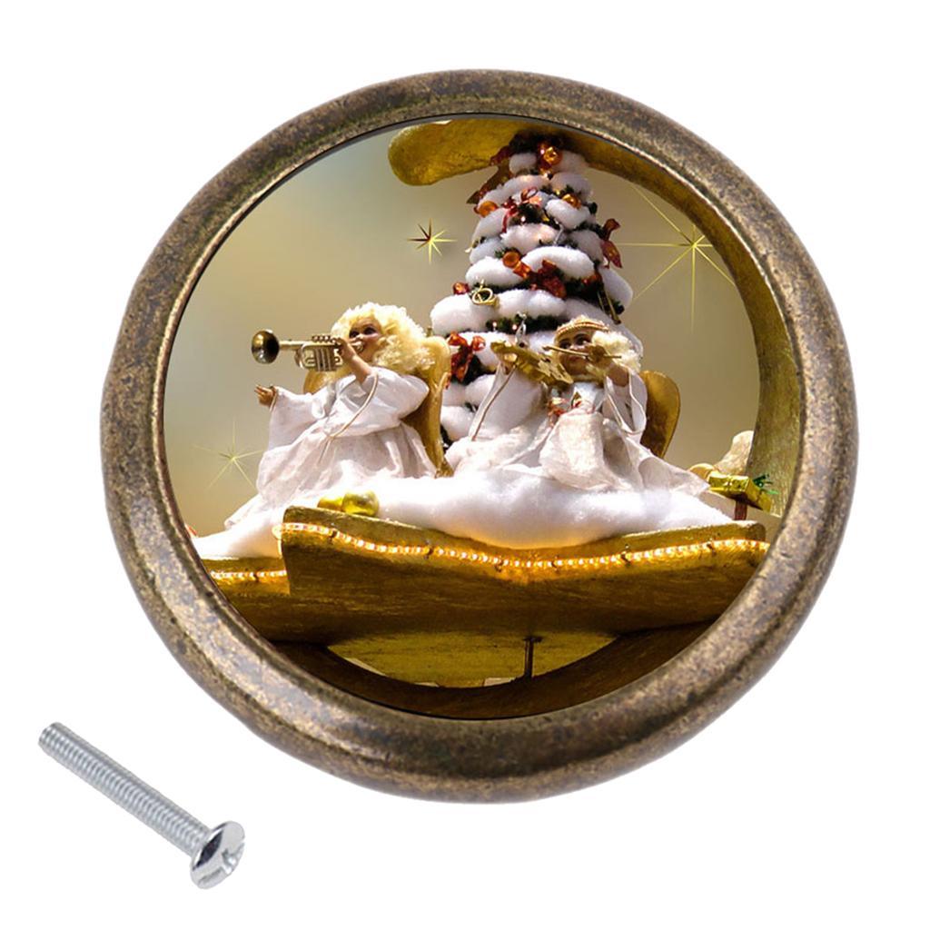 Max Drawer Cabinet Wardrobe Door Pull Handle Knobs Christmas Decor 36x25mm 5 - Aladdin Shoppers
