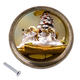 Max Drawer Cabinet Wardrobe Door Pull Handle Knobs Christmas Decor 36x25mm 5 - Aladdin Shoppers