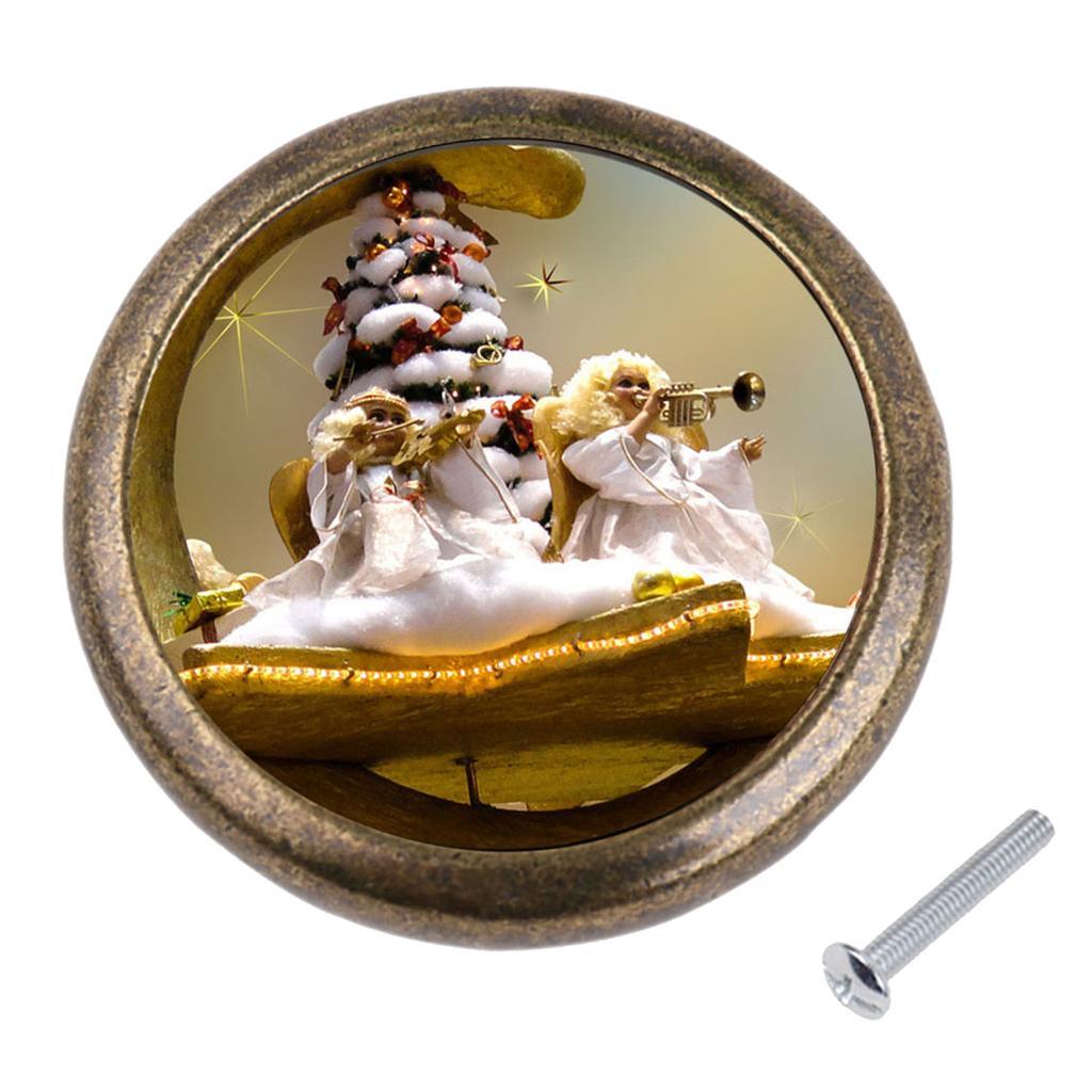 Max Drawer Cabinet Wardrobe Door Pull Handle Knobs Christmas Decor 36x25mm 5 - Aladdin Shoppers