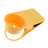 Max Drinks Coffee Cup Table Desk Cup Holder Stand Clip For Home Office Yellow - Aladdin Shoppers