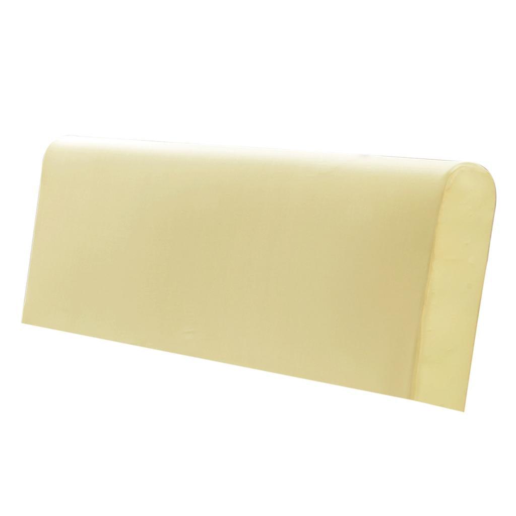 Max Dustproof Stretch Bed Headboard Slip Cover Protector Decoration Yellow - Aladdin Shoppers