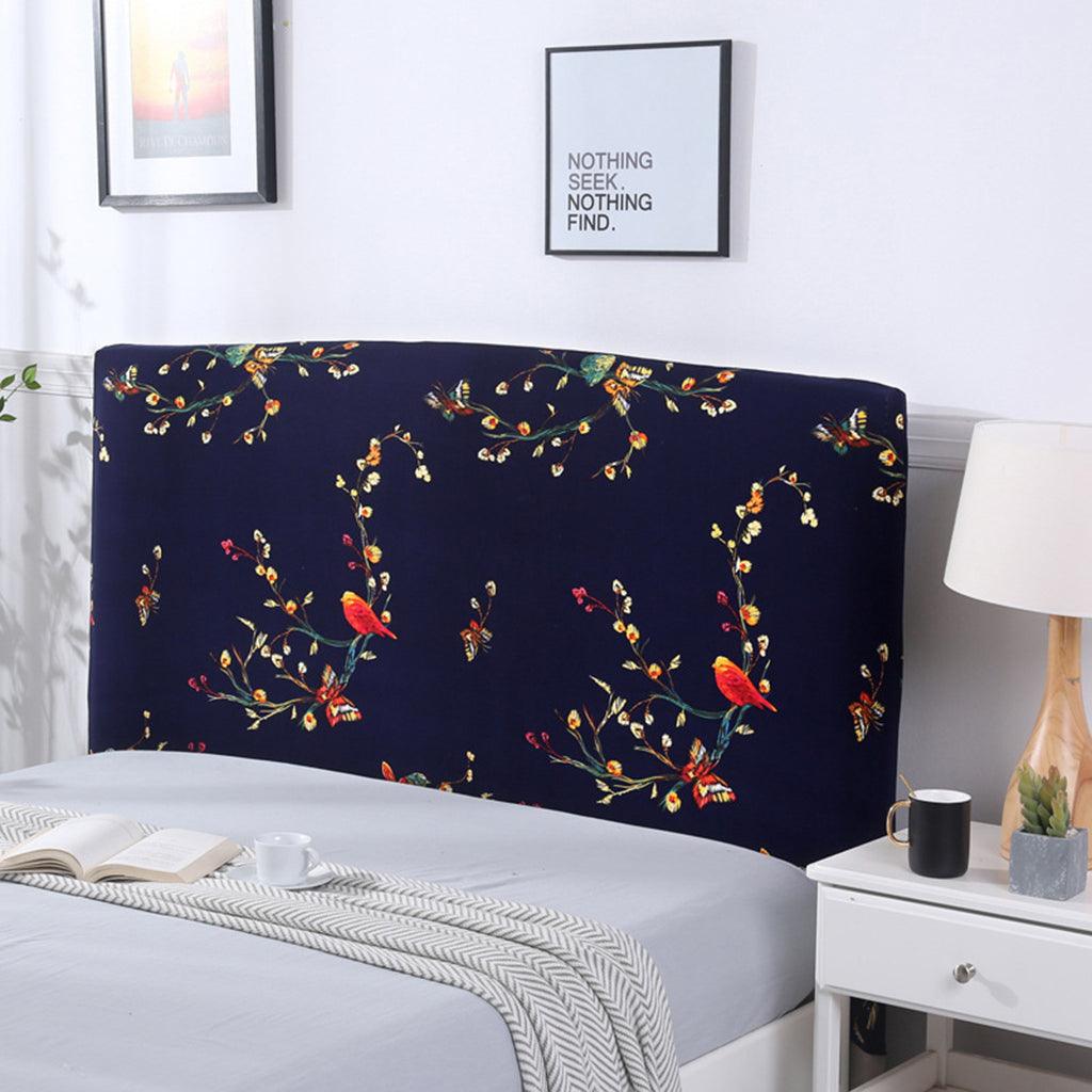 Max Dustproof Stretch Bedroom Bed Headboard Cover Protector Slipcover Color_2 - Aladdin Shoppers