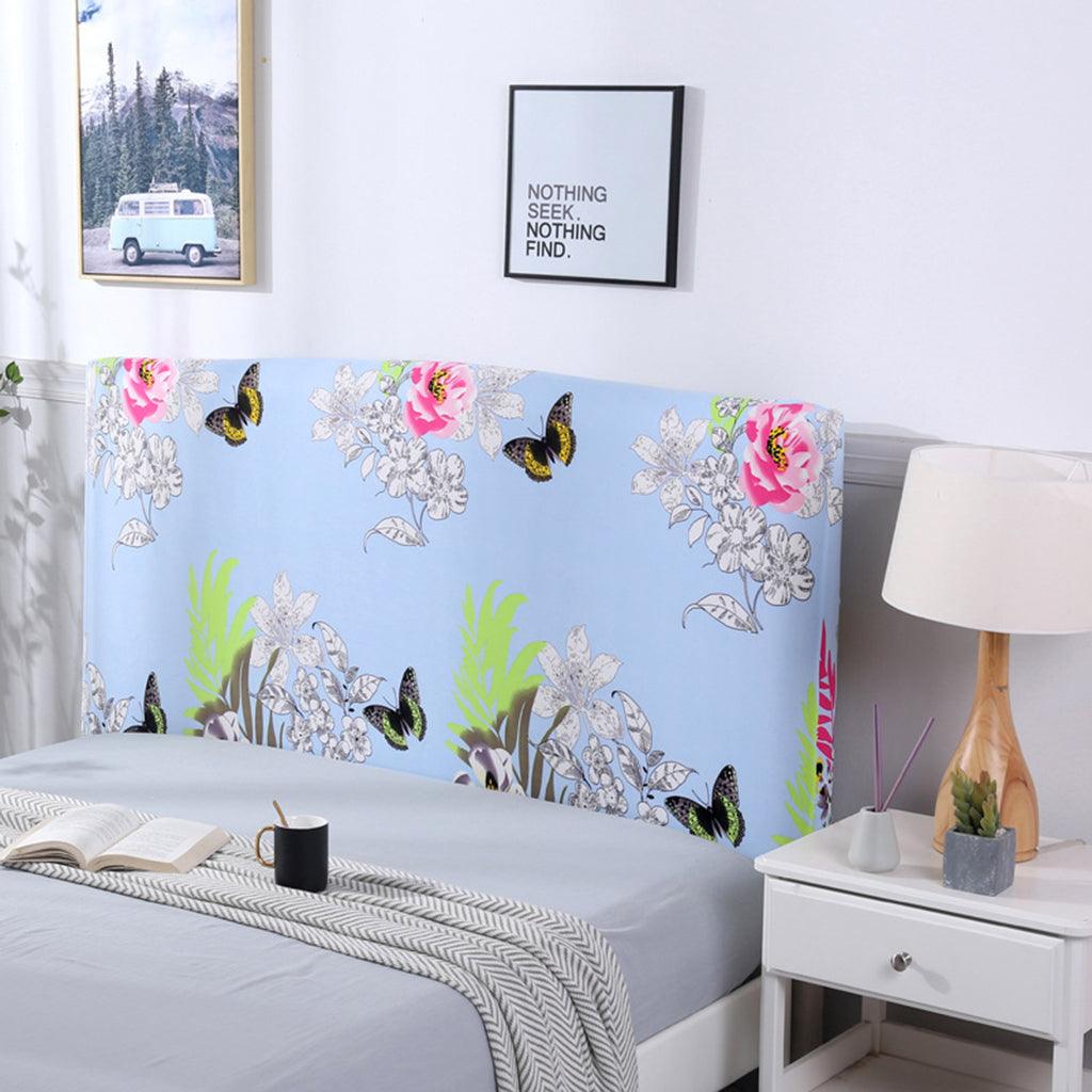 Max Dustproof Stretch Bedroom Bed Headboard Cover Protector Slipcover Color_4 - Aladdin Shoppers