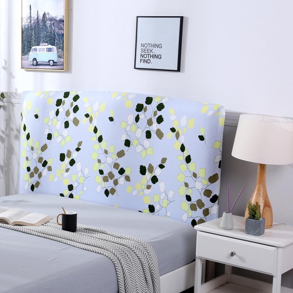 Max Dustproof Stretch Bedroom Bed Headboard Cover Protector Slipcover Color_7 - Aladdin Shoppers