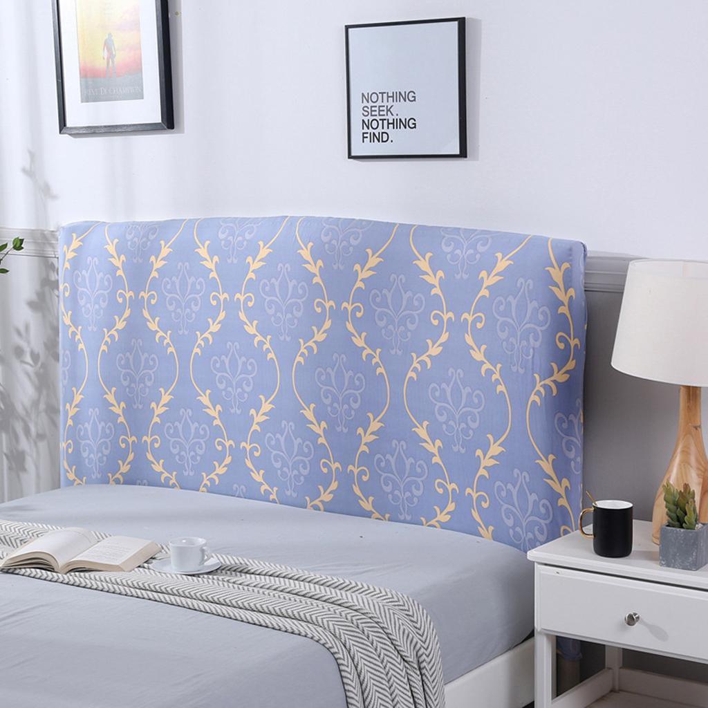 Max Dustproof Stretch Bedroom Bed Headboard Cover Protector Slipcover Color_9 - Aladdin Shoppers