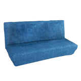 Max Elastic Stretch Sofa Folding Sofa Bed Covers Slipcover Dark Blue S