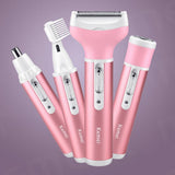 Max Electric Facial Hair Trimmer & Clipper for Eyebrows Nose Ear Eyebrow EU Plug - Aladdin Shoppers