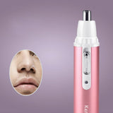 Max Electric Facial Hair Trimmer & Clipper for Eyebrows Nose Ear Eyebrow EU Plug - Aladdin Shoppers