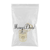 Max Electroplated Metal Birdcage Shape Tea Light Candle Holder E-Gold - Aladdin Shoppers