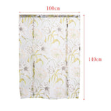 Max Embroidered Lace Window Voile Sheer Curtain Valance Tiers White 100X140CM - Aladdin Shoppers