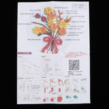 Max Embroidery Starter Kit with Flower Pattern DIY Cross Stitch Crafts Flower 1 - Aladdin Shoppers