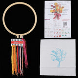 Max Embroidery Starter Kit with Flower Pattern DIY Cross Stitch Crafts Flower 1 - Aladdin Shoppers