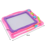 Max Erasable Colorful Magnetic Doodle Drawing Board Toys for Kids Pink_3 - Aladdin Shoppers