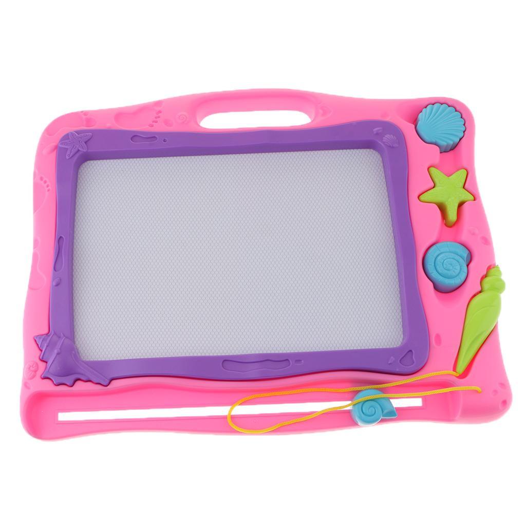 Max Erasable Colorful Magnetic Doodle Drawing Board Toys for Kids Pink_3 - Aladdin Shoppers