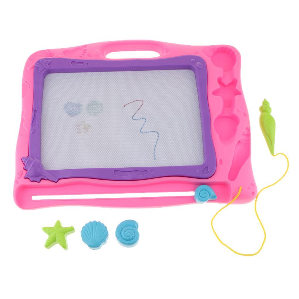 Max Erasable Colorful Magnetic Doodle Drawing Board Toys for Kids Pink_3 - Aladdin Shoppers