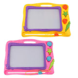 Max Erasable Colorful Magnetic Doodle Drawing Board Toys for Kids Yellow_1 - Aladdin Shoppers