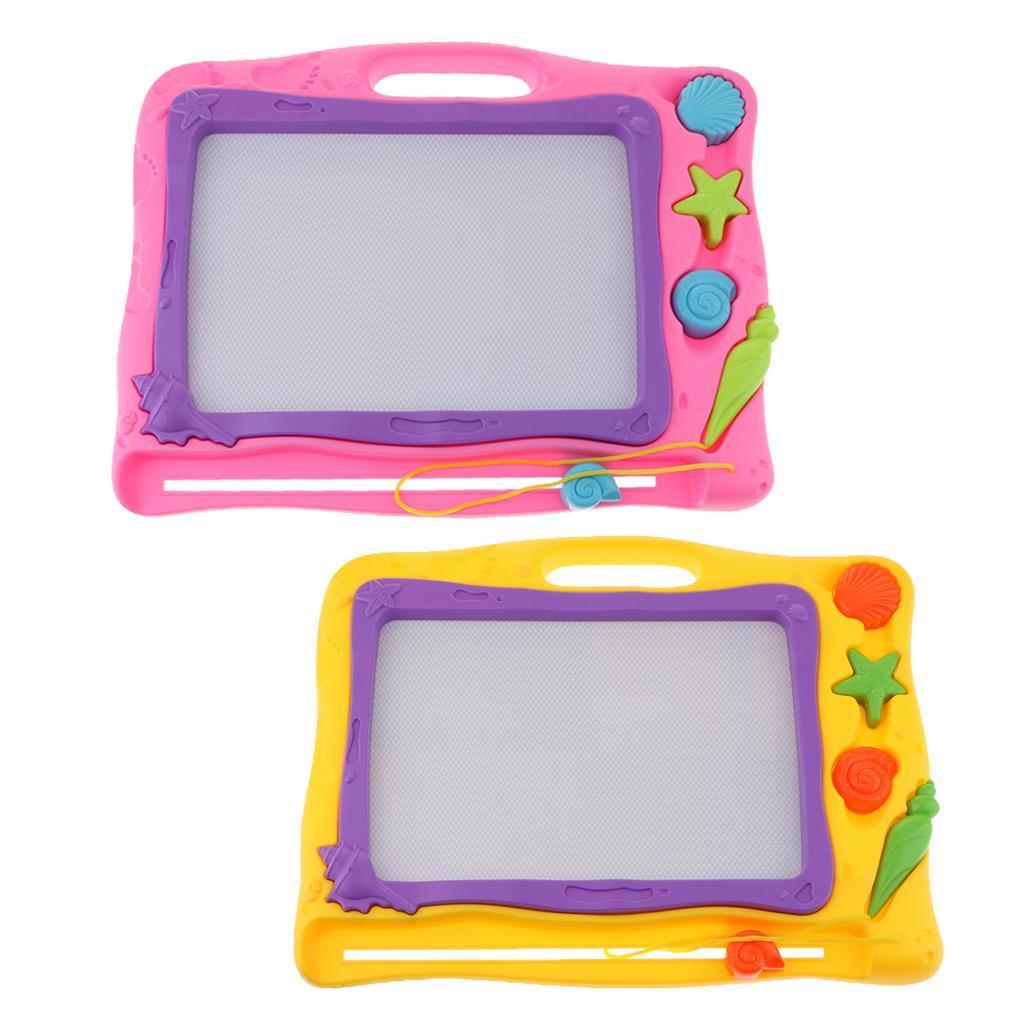 Max Erasable Colorful Magnetic Doodle Drawing Board Toys for Kids Yellow_1 - Aladdin Shoppers