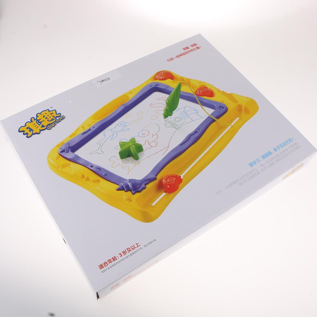 Max Erasable Colorful Magnetic Doodle Drawing Board Toys for Kids Yellow_1 - Aladdin Shoppers
