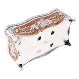 Max European Style Acrylic Tissue Box Luxurious Rose Napkin Cover Sliver Coffee - Aladdin Shoppers