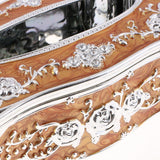 Max European Style Acrylic Tissue Box Luxurious Rose Napkin Cover Sliver Coffee - Aladdin Shoppers