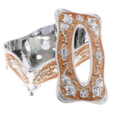 Max European Style Acrylic Tissue Box Luxurious Rose Napkin Cover Sliver Coffee - Aladdin Shoppers