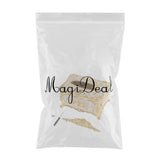 Max European Style Acrylic Tissue Box Luxury Facial Case Holder Golden White - Aladdin Shoppers
