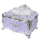 Max European Style Acrylic Tissue Box Luxury Facial Case Holder Sliver Purple - Aladdin Shoppers