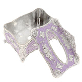 Max European Style Acrylic Tissue Box Luxury Facial Case Holder Sliver Purple - Aladdin Shoppers