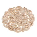 Max European Style Wood Round Carved Appligue For Furniture Decoration Size_M - Aladdin Shoppers