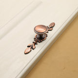 Max European Style Zinc Alloy Drawer Cabinet Door Knob Hardware Pulls Flower 01 - Aladdin Shoppers