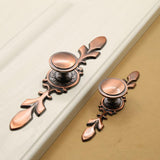 Max European Style Zinc Alloy Drawer Cabinet Door Knob Hardware Pulls Flower 01 - Aladdin Shoppers