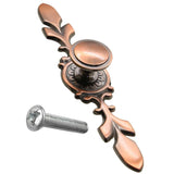 Max European Style Zinc Alloy Drawer Cabinet Door Knob Hardware Pulls Flower 02 - Aladdin Shoppers