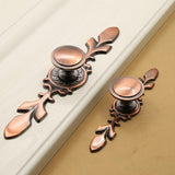 Max European Style Zinc Alloy Drawer Cabinet Door Knob Hardware Pulls Flower 02 - Aladdin Shoppers