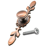 Max European Style Zinc Alloy Drawer Cabinet Door Knob Hardware Pulls Flower 02 - Aladdin Shoppers