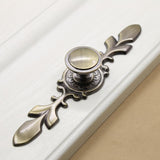 Max European Style Zinc Alloy Drawer Cabinet Door Knob Hardware Pulls Flower 04 - Aladdin Shoppers