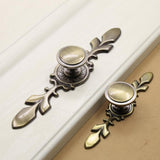 Max European Style Zinc Alloy Drawer Cabinet Door Knob Hardware Pulls Flower 04 - Aladdin Shoppers