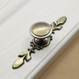 Max European Style Zinc Alloy Drawer Cabinet Door Knob Hardware Pulls Flower 04 - Aladdin Shoppers