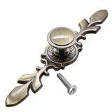 Max European Style Zinc Alloy Drawer Cabinet Door Knob Hardware Pulls Flower 04 - Aladdin Shoppers