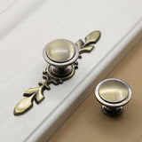 Max European Style Zinc Alloy Drawer Cabinet Door Knob Hardware Pulls Flower 04 - Aladdin Shoppers