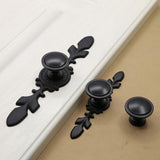 Max European Style Zinc Alloy Drawer Cabinet Door Knob Hardware Pulls Flower 05 - Aladdin Shoppers