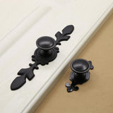 Max European Style Zinc Alloy Drawer Cabinet Door Knob Hardware Pulls Flower 05 - Aladdin Shoppers