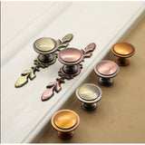 Max European Style Zinc Alloy Drawer Cabinet Door Knob Hardware Pulls Round 02 - Aladdin Shoppers