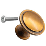 Max European Style Zinc Alloy Drawer Cabinet Door Knob Hardware Pulls Round 02 - Aladdin Shoppers