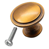 Max European Style Zinc Alloy Drawer Cabinet Door Knob Hardware Pulls Round 02 - Aladdin Shoppers