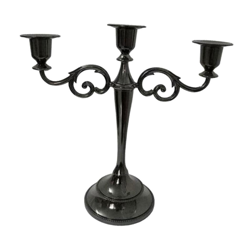 Max European Vintage 3/5 Arms Candelabra Candle Holder for Wedding Event 3 Arms - Aladdin Shoppers