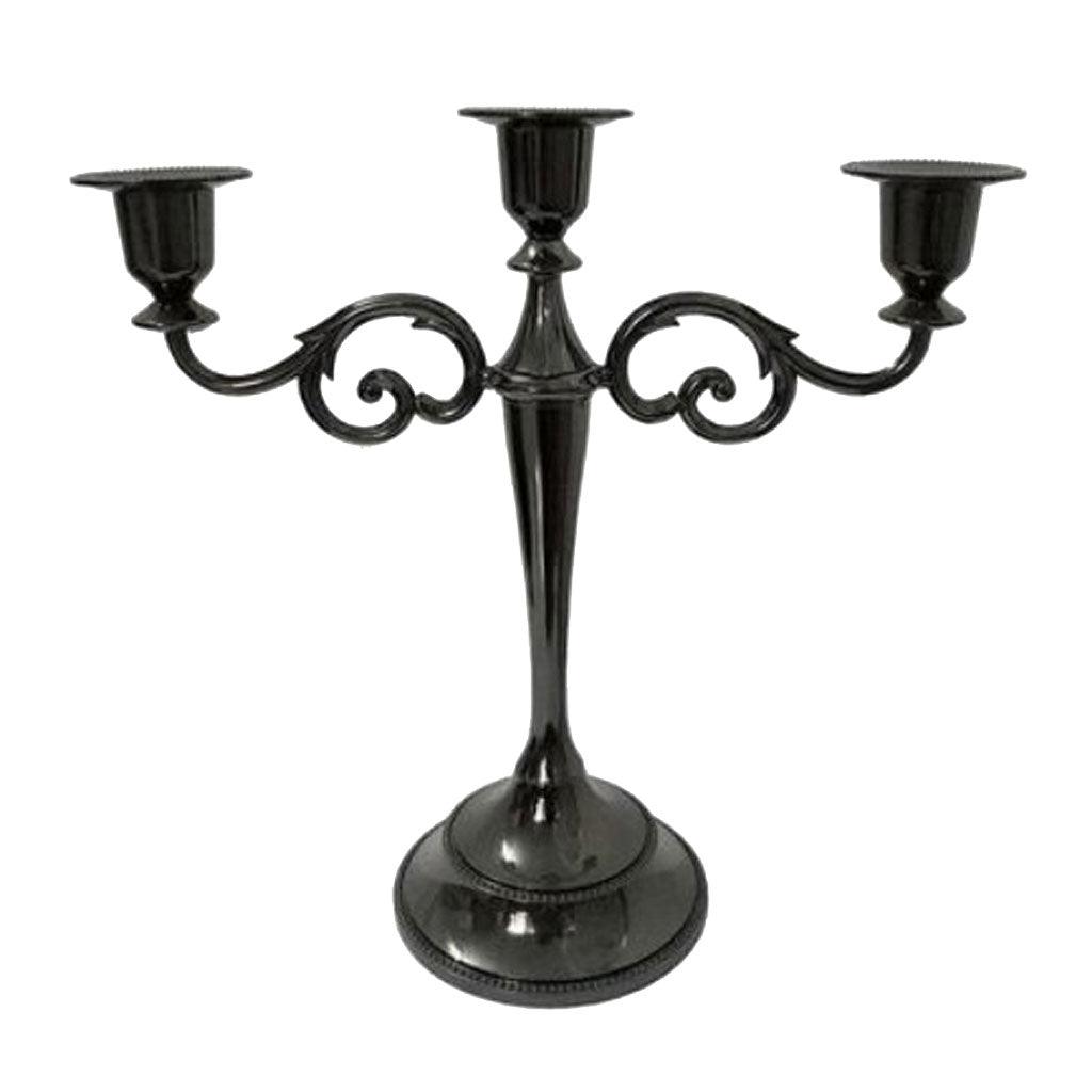 Max European Vintage 3/5 Arms Candelabra Candle Holder for Wedding Event 3 Arms - Aladdin Shoppers