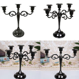 Max European Vintage 3/5 Arms Candelabra Candle Holder for Wedding Event 3 Arms - Aladdin Shoppers